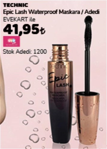 Technic Epic Lash Waterproof Maskara image