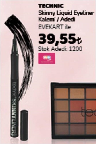 Technic Skinny Liquid Eyeliner Kalemi image