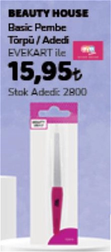 Beauty House Basic Pembe Törpü image