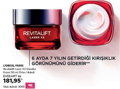 L'oreal Paris Revitalift Lazer X3 Gündüz Kremi 50 ml image