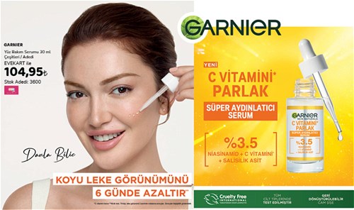Garnier Yüz Bakım Serumu 30 ml Çeşitleri image