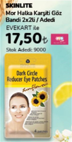 Skinlite Mor Halka Karşıtı Göz Bandı 2x2li image