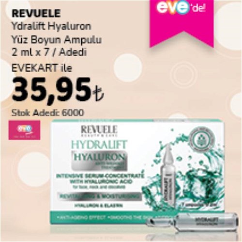 Revuele Ydralift Hyaluron Yüz Boyun Ampulu 2 ml x 7 image