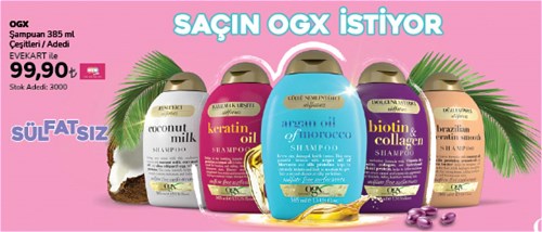 OGX Şampuan 385 ml Çeşitleri image