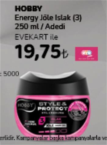 Hobby Energy Jöle Islak (3) 250 ml image