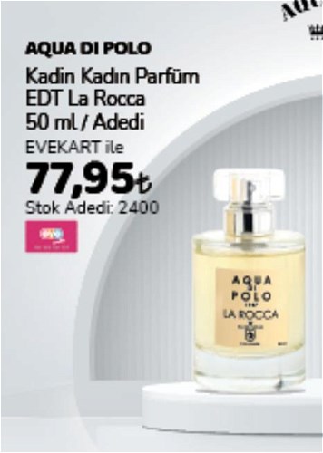 Aqua Di Polo Kadın Parfüm Edt La Rocca 50 ml image