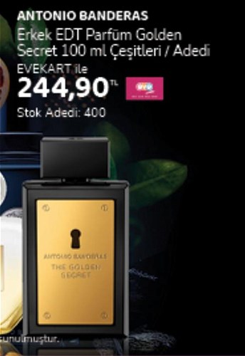 Antonio Banderas Erkek Edt Parfüm Golden Secret 100 ml Çeşitleri image