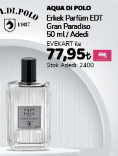 Aqua Di Polo Erkek Parfüm Edt Gran Paradiso 50 ml image