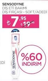 Sensodyne Diş Eti Bakımı Diş Fırçası - Soft/Adedi image