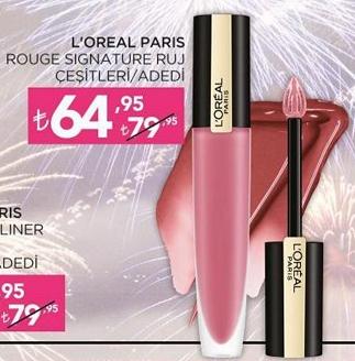 L'oreal Paris Rouge Signature Ruj Çeşitleri/Adedi image