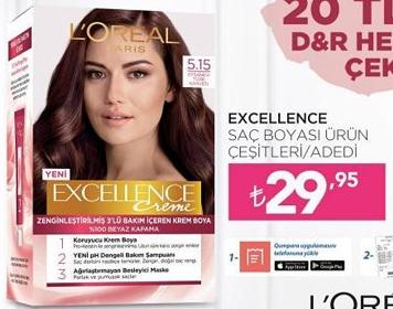Loreal Paris Excellence Saç Boyası Çeşitleri/Adedi image