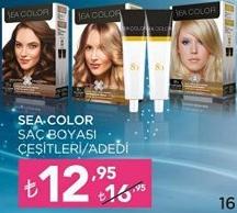 Sea Color Saç Boyası Çeşitleri/Adedi image