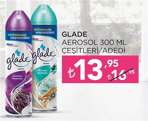 Glade Aerosol 300 ml Çeşitleri image