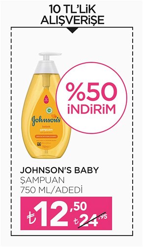 Johnson's Baby Şampuan 750 ml image