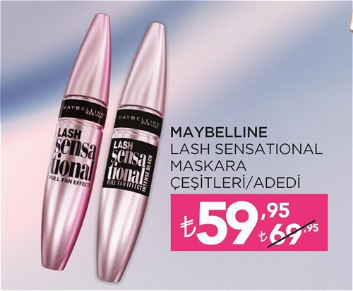 Maybelline Lash Sensational Maskara Çeşitleri/Adedi image