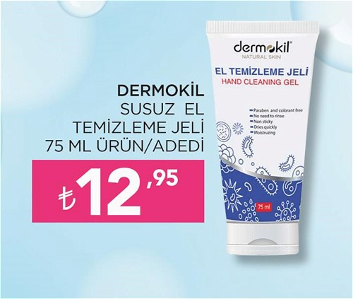 Dermokil Susuz El Temizleme Jeli 75 ml image