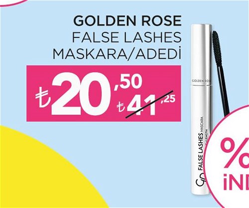 Golden Rose False Lashes Maskara image