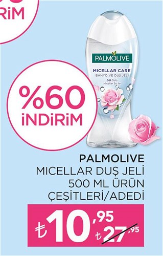 Palmolive Micellar Duş Jeli 500 ml Ürün Çeşitleri image