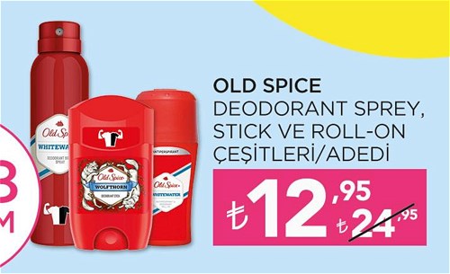 Old Spice Deodorant Sprey/Stick ve Roll-On Çeşitleri/Adedi image