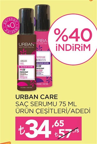 Urban Care Saç Serumu 75 ml Ürün Çeşitleri image