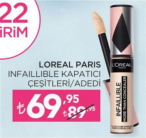 Loreal Paris Infaillible Kapatıcı Çeşitleri/Adedi image