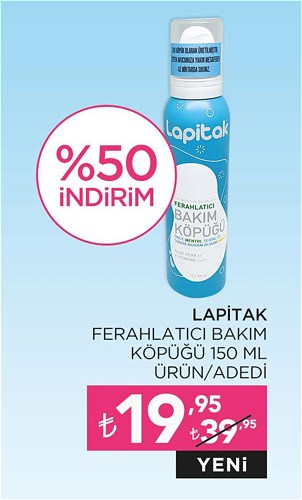 Lapitak Ferahlatıcı Bakım Köpüğü 150 ml image