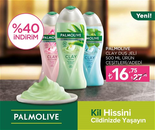 Palmolive Clay Duş Jeli 500 ml Ürün Çeşitleri image