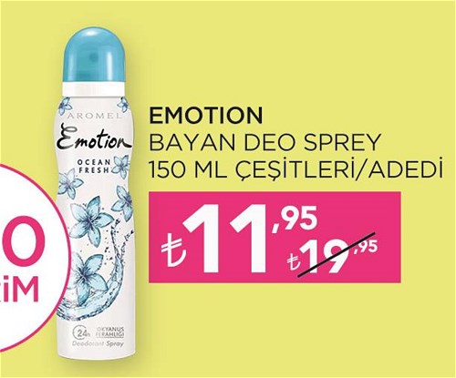 Emotion Bayan Deo Sprey 150 ml Çeşitleri image