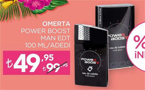 Omerta Power Boost Man Edt 100 ml image