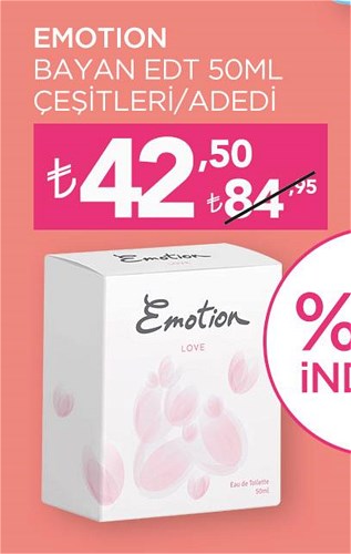 Emotion Bayan Edt 50 ml Çeşitleri image