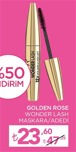 Golden Rose Wonder Lash Maskara image