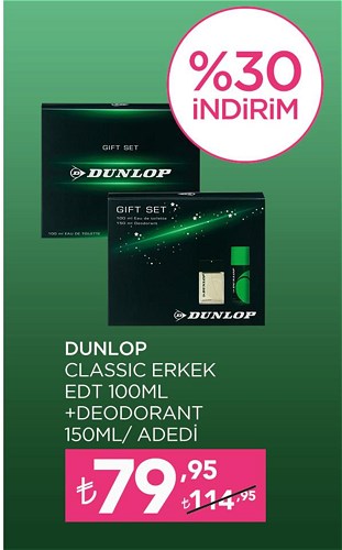 Dunlop Classic Erkek Edt 100 ml+Deodorant 150 ml image