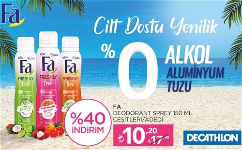 Fa Deodorant Sprey 150 ml Çeşitleri image