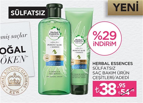 Herbal Essences Sülfatsız Saç Bakım Ürün Çeşitleri/Adedi image