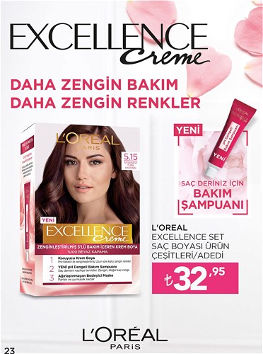 Loreal Excellence Set Saç Boyası Ürün Çeşitleri/Adedi image