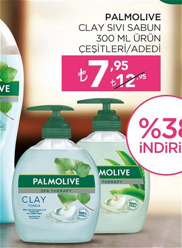 Palmolive Clay Sıvı Sabun 300 ml Çeşitleri  image