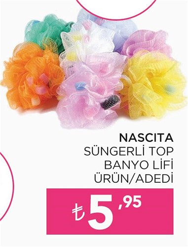 Nascita Süngerli Top Banyo Lifi  image