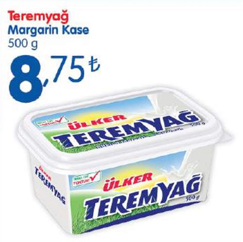 Teremyağ Margarin Kase 500 g image