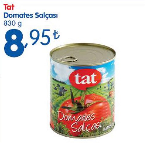 Tat Domates Salçası 830 g image