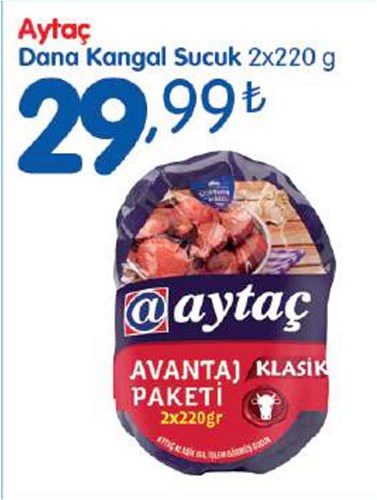 Aytaç Dana Kangal Sucuk 2x220 g image