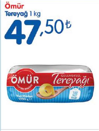 Ömür Tereyağ 1 kg image