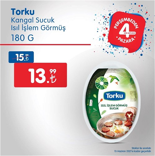 Torku Kangal Sucuk Isıl İşlem Görmüş 180 g image