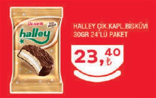 Ülker Halley Çik Kap. Bisküvi 30Gr 24'lü Paket image