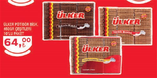 Ülker Pötibör Bisk. 450Gr Çeşitleri 10'lu Paket image