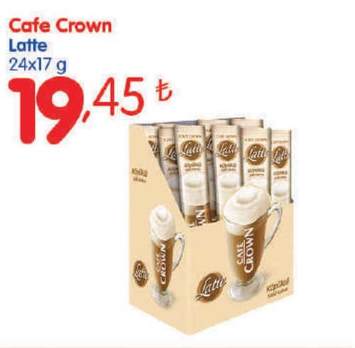 Cafe Crown Latte 24x17 g image