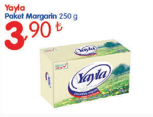 Yayla Paket Margarin 250 g image