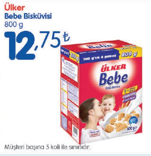 Ülker Bebe Bisküvisi 800 g image