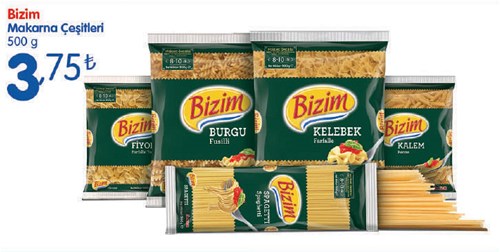 Bizim Makarna Çeşitleri 500 g image