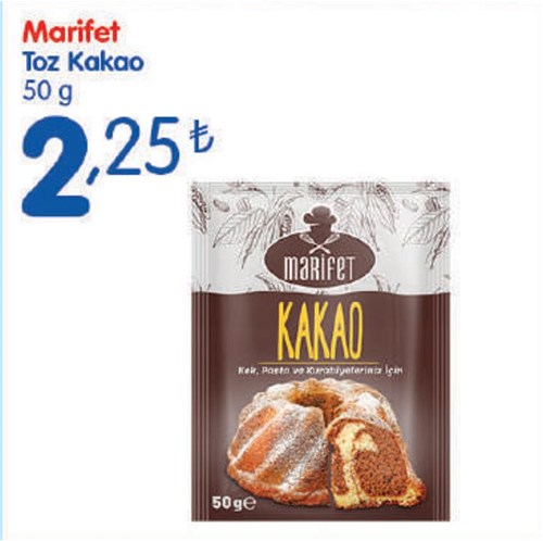 Marifet Toz Kakao 50 g image