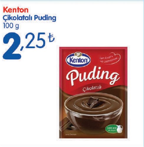 Kenton Çikolatalı Puding 100 g image